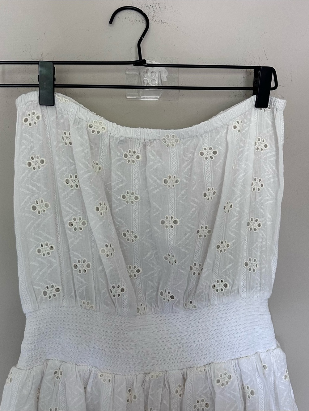 RAMY BROOK Strapless White Eyelet Romper - Picture 6 of 9